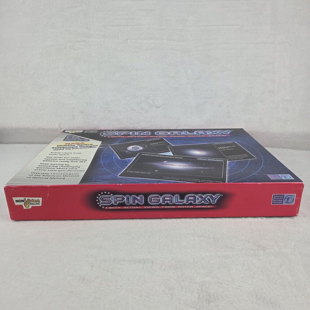 Vintage 2003 Spin Galaxy NASA Rare Board Game Nonviolent Toys Company Complete - Picture 13 of 13